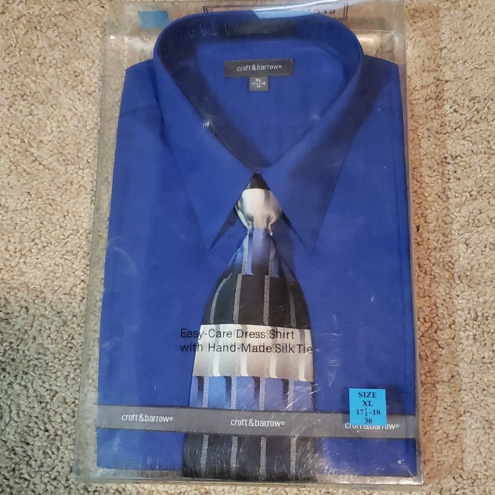Dress shirt and tie